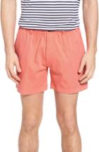 Men's Vintage 1946 Snappers Elastic Waist 5.5 Inch Stretch Shorts - Coral