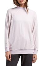 Women's Volcom Lil Mock Neck Fleece Sweatshirt, Size - Purple