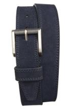 Men's 1901 Suede Belt - Navy