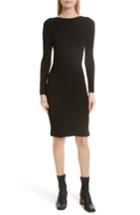Women's Helmut Lang Technical Rib Open Back Dress