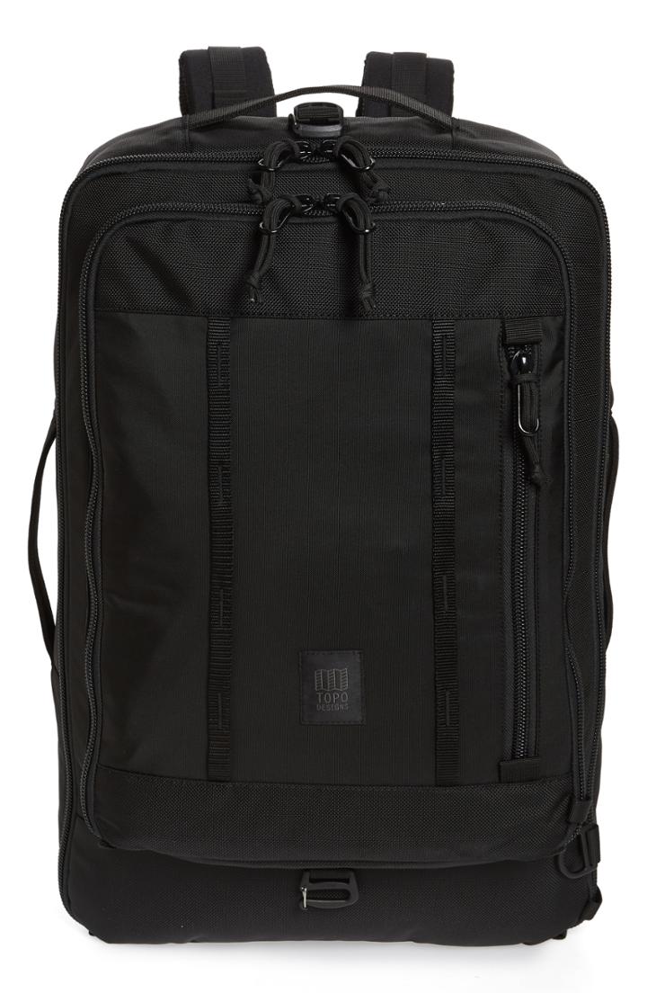 Men's Topo Designs Travel Bag - Black