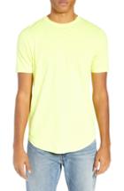 Men's Goodlife Scallop Slub Crewneck T-shirt - Yellow