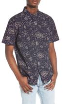 Men's Obey Brady Woven Shirt - Blue