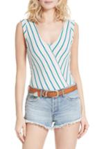 Women's Free People Memphis Surplice Tank - Pink