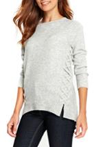Women's Wallis Whipstitch Compact Pullover - Grey