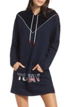Women's Tommy Hilfiger Oversize Hoodie Sweatshirt - Blue