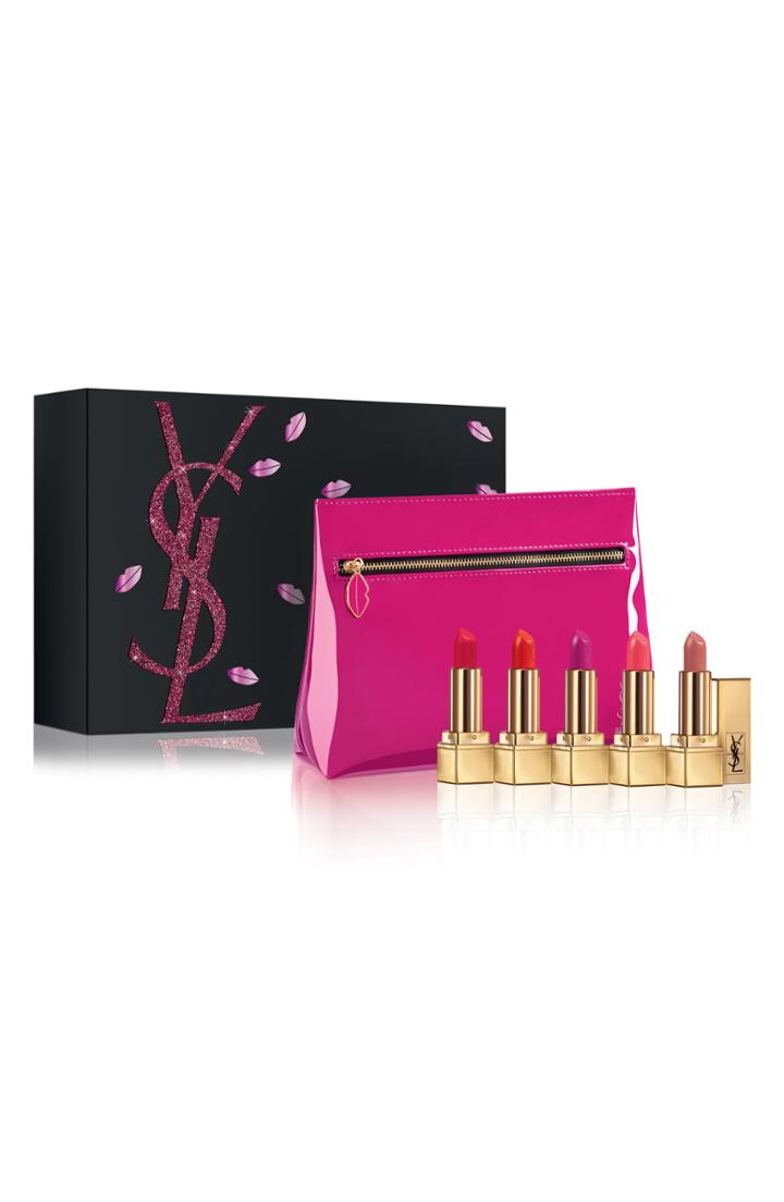 Yves Saint Laurent Mini Rouge Pur Couture Lipstick Set - No Color