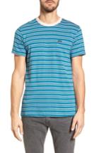 Men's Rvca Harper Stripe T-shirt - Blue/green