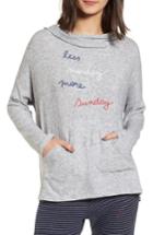 Women's Sundry Less Monday More Sunday Hoodie - Grey