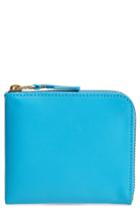 Men's Comme Des Garcons Classic Leather Line Wallet - Blue
