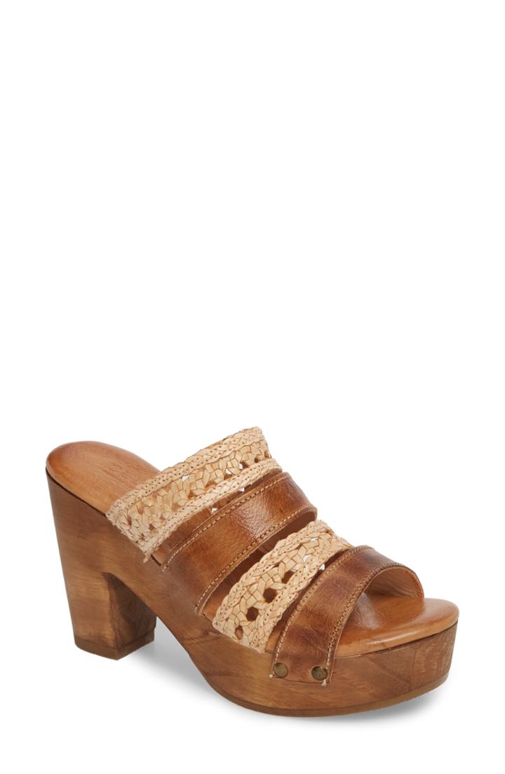 Women's Bed Stu Crystal Platform Slide Sandal