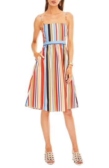 Women's Astr The Label Shannon Fit & Flare Dress - Red