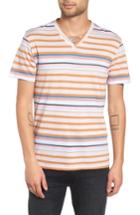 Men's The Rail V-neck T-shirt, Size - Brown