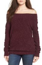 Women's Hinge 'marilyn' Sweater, Size - Burgundy