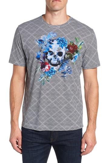 Men's Robert Graham Naylor T-shirt - Grey