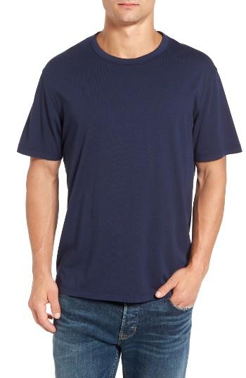 Men's Rodd & Gunn Spinnaker Bay Sports Fit Crewneck T-shirt - Blue