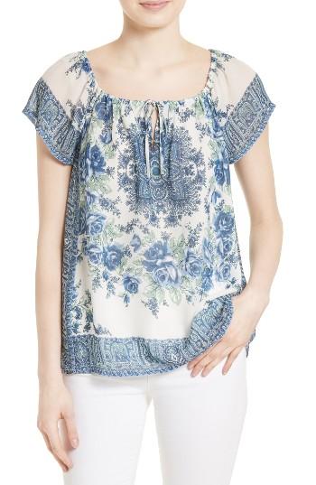 Women's Joie Taj Silk Peasant Top