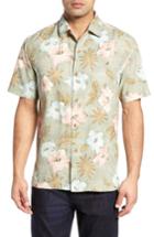 Men's Tommy Bahama Hibiscus In The Mist Silk Blend Camp Shirt