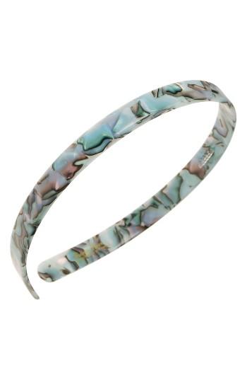 France Luxe Skinny Headband, Size - Blue