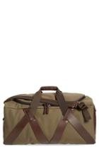 Men's Troubadour Canvas & Leather Duffel Bag - Beige
