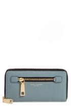 Women's Marc Jacobs Vertical Zippy Wallet - Blue