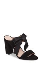 Women's Avec Les Filles Megan Tie Strap Sandal .5 M - Black