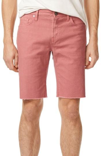 Men's J Brand Eli Cut Off Straight Fit Short - Pink