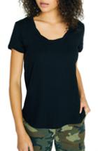 Women's Sanctuary Tulum Twist Neck Tee - Black