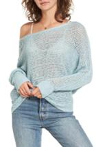 Women's Billabong Dance With Me Knit Pullover - Blue