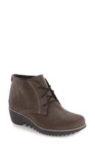 Women's Wolky 'dusty' Hidden Wedge Bootie .5-6us / 36eu - Beige