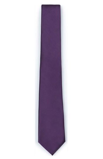 Men's Topman Purple Woven Tie