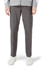 Men's Topman Textured Skinny Fit Suit Trousers