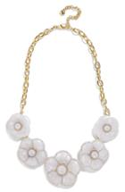 Women's Baublebar Madelaina Resin Flower Necklace