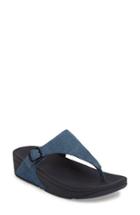 Women's Fitflop(tm) 'the Skinny' Flip Flop M - Blue