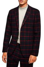 Men's Topman Skinny Fit Check Sport Coat