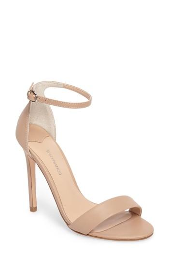 Women's Tony Bianco Karvan Ankle Strap Sandal M - Beige