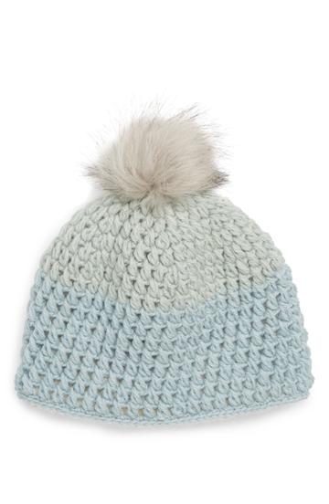 Women's Nirvanna Designs Knit Wool Beanie - Blue