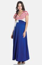 Women's Lilac Clothing 'jill' Maternity Maxi Dress