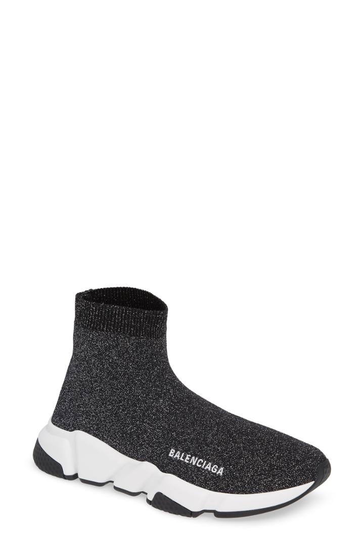 Women's Balenciaga Speed Knit Sneaker Us / 42eu - Black