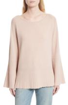 Women's Elizabeth And James Clarette Bell Sleeve Sweater - Pink