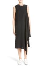 Women's Acne Studios Smilla Silk Sheath Dress Us / 34 Eu - Black