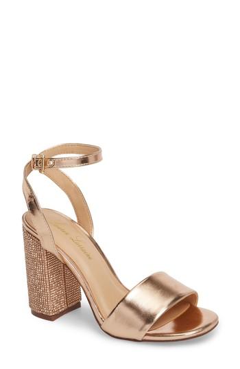 Women's Lauren Lorraine Julia Sandal .5 M - Pink