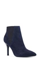 Women's Nine West Pointy Toe Bootie .5 M - Blue