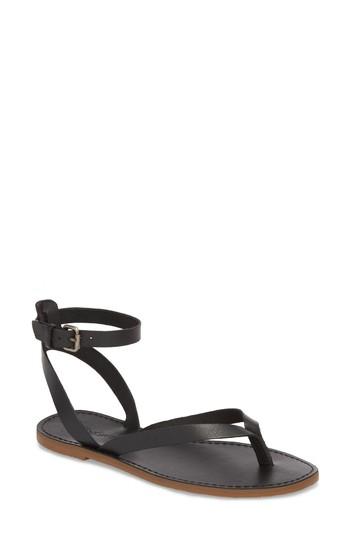 Women's Madewell Boardwalk Sandal .5 M - Black