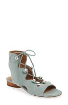 Women's Rebecca Minkoff Kyla Ghillie Sandal M - Black