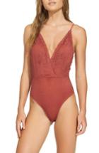 Women's Vix Swimwear Scales Sangria Madalena One-piece Swimsuit - Brown
