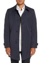 Men's Boss Don Classic Fit Topcoat R - Blue