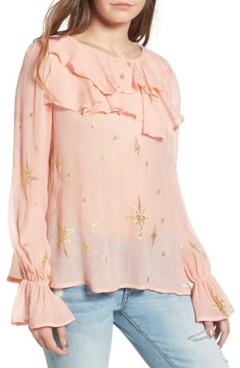 Women's For Love & Lemons Gilded Star Blouse