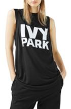 Women's Ivy Park Logo Tank, Size - Black