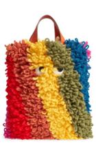 Anya Hindmarch Shag Eyes Chunky Wool Shopper - None